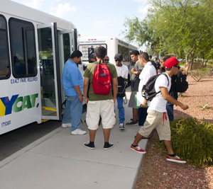 Boarding the Bus